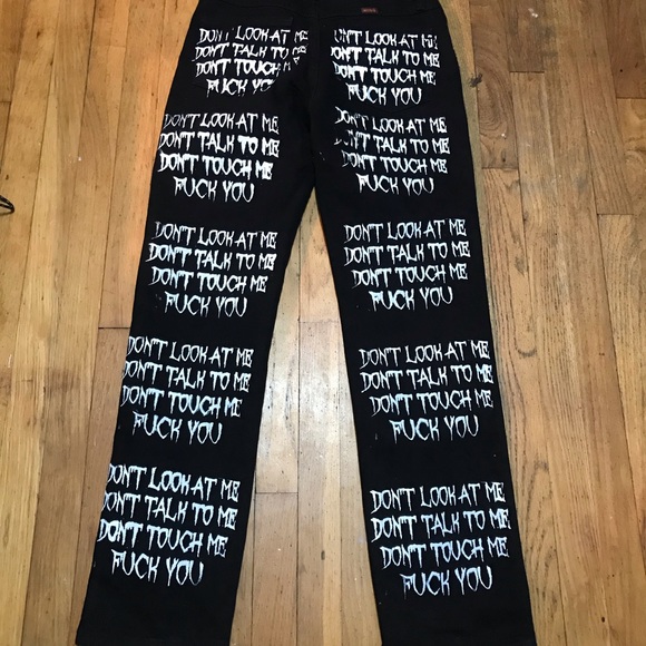 Custom $W jeans